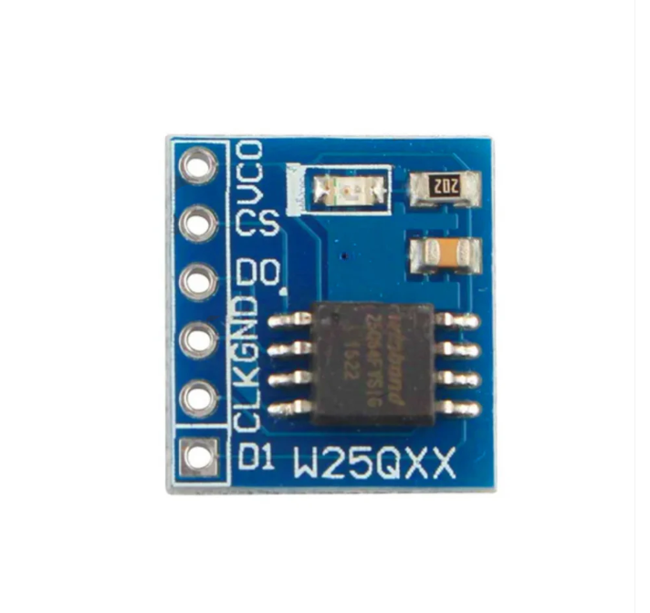 Module Flash série 64 Mbits W25Q64JV